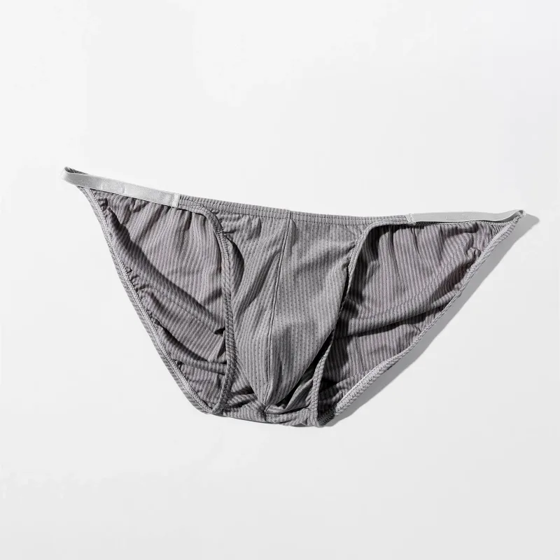 Man Briefs Sexy Underwear Men's Bulge Pouch String Mini Panties Men Low Waist Bikini Lingerie Underpants Slips Hombre