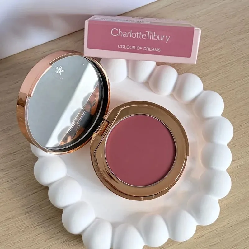 CT Lip Cheek Κρέμα ρουζ διπλής χρήσης Δύο Χρώμα Highlight Powder Αδιάβροχο ρουζ και δίχρωμες ανταύγειες Blusher Cosmetics