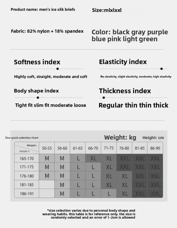 Half Hip Small Triangle Men's Underwear Low Waist Sexy Young Men Ice Silk Seamless Briefs Summer Lightweight Breathable Panties