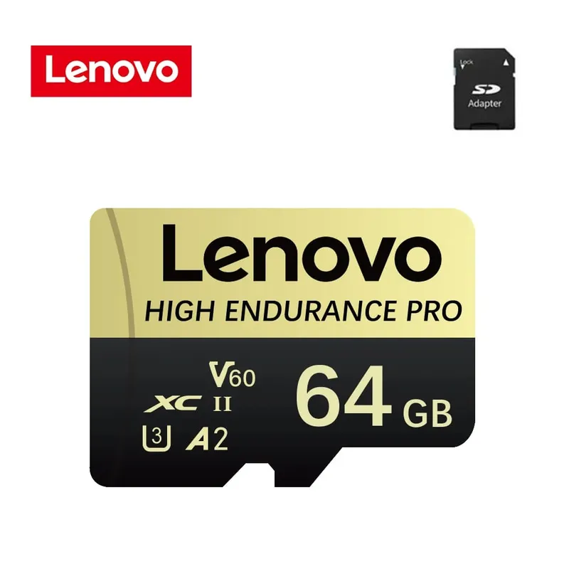 Lenovo High Speed ​​Class 10 Mini SD Card Memory 256GB Micro TF Card for Smartphone - 32GB 64GB 128GB 256GB 512GB