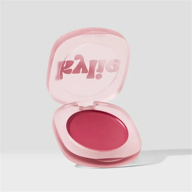 Kylie Glow Balm Multi-guna Krim Perona Pipi Dewy Pewarna Pipi Pelembab Wajah Stabilo Cahaya Alami Perona Pipi Kosmetik Rias untuk Wanita