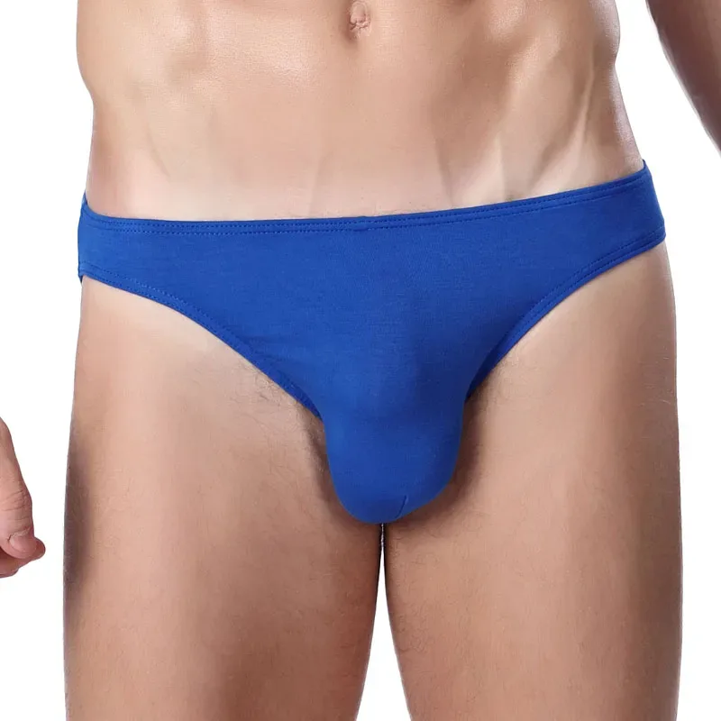 Men's underwear with a U-shaped protruding modal, thin, elastic and sexy low-waisted tight underpants