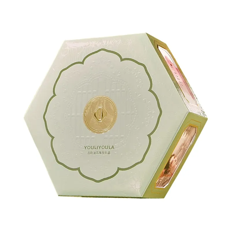 Ancient Charm Fresh Breeze Σετ Μακιγιάζ Καλλυντικά Πλήρες Σετ Μακιγιάζ Κινέζικο Στιλ Κουτί δώρου Δώρο διακοπών με σετ πινέλου μακιγιάζ