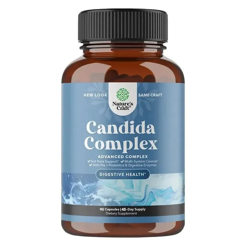 Candida Complex – Probiotikumok és emésztőenzimek, természetes összetevők az emésztőrendszer egészségének és a bélflóra egyensúlyának támogatására