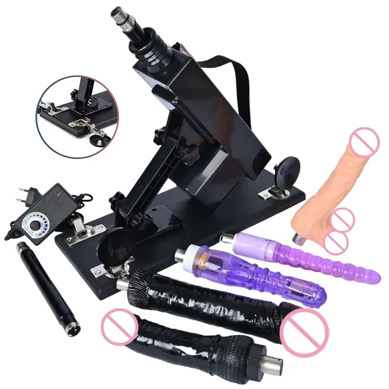 Automatic Electric Sex Machine Vagina Massage Multi-Speed Controller Vibrators Adult Big Dildos Sex Toys for Women