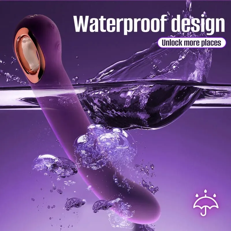 G Spot Dildo Vibrator ממריץ נרתיק דגדגן צעצוע מין לנשים כוס לעיסוי עמיד למים שרביט קסמים נטען צעצוע ארוטי