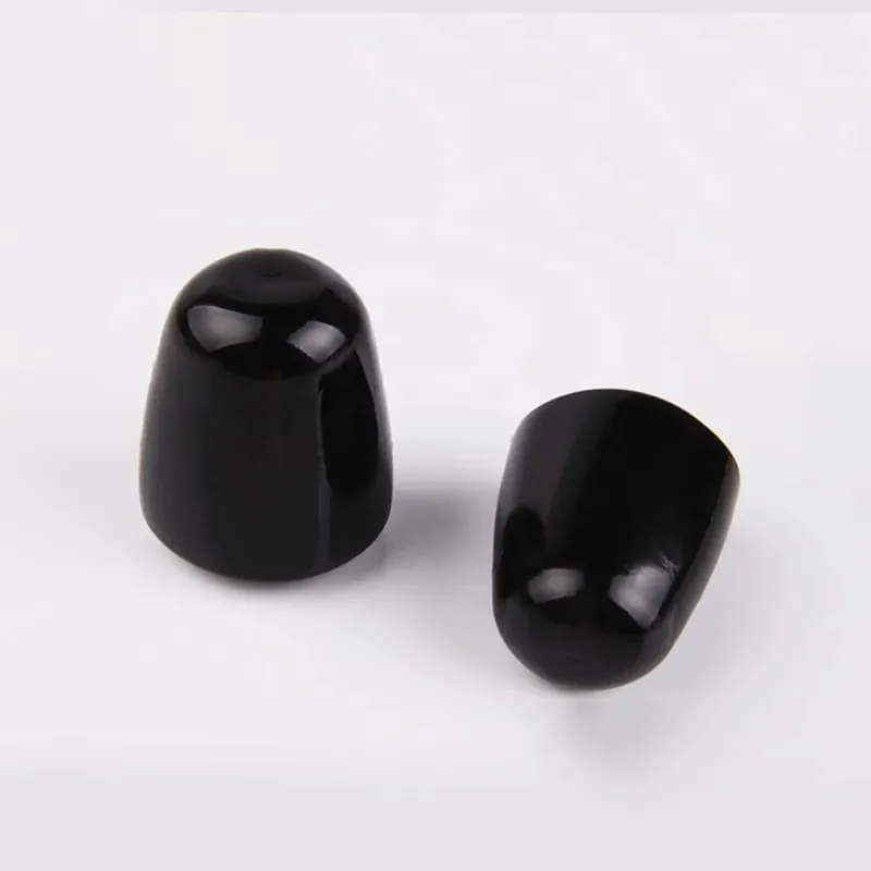 2 יחידות שרוולי פין מודגשים נמשכים Glans Extender קונדום עיכוב טבעת נדן צעצועי מין לגבר