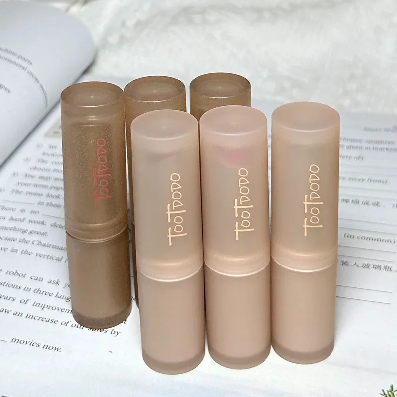 Toot Dodo Matte Lip Mud Cool Brown Lage verzadiging Waterproof Langdurige Misty Lip Makeup