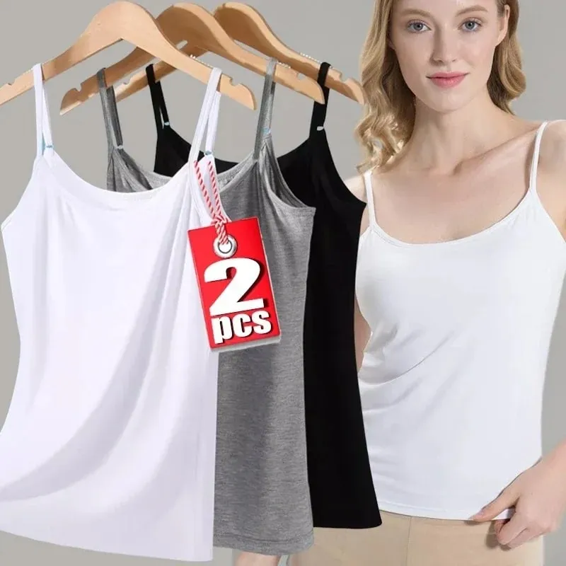 Basic Camisoles Γυναικείες Crop Tops Αμάνικο πουκάμισο Bralette Μπλούζες μονόχρωμο λουράκι Skinny γιλέκο Γυναικείο τανκ αδυνατίσματος Σουτιέν Εσώρουχα