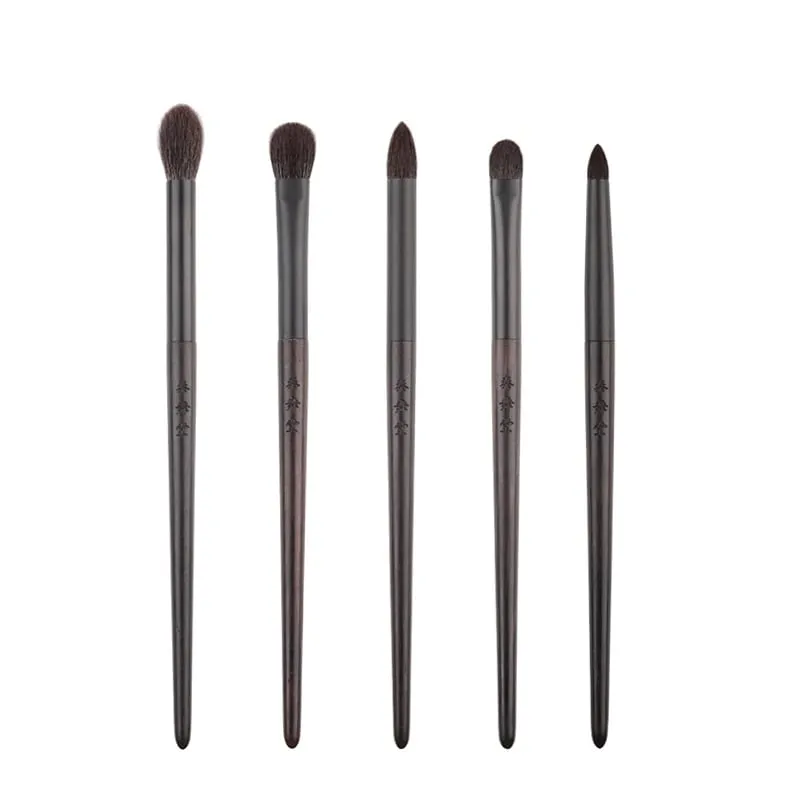 Q1-1 Professionele Handgemaakte Make-up Kwasten Set Ultrazachte Saibikoho Geitenhaar Oogschaduw Mengborstel Cosmetische Make-up Borstel