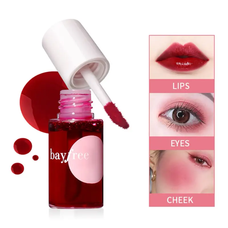 Lip Gloss Tint Μακιγιάζ Cheek Tint Blush Ενυδατικό Καθρέφτη Υγρό Κραγιόν Αδιάβροχο μακράς διάρκειας Lip Glaze Cosmetic