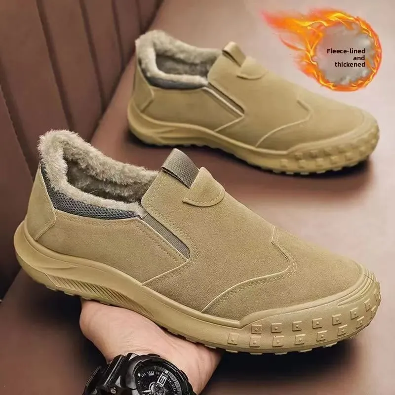 Snow Boots for Men 2026 Winter New Arrival Men's Cotton Shoes Outdoor Walking Shoes Lightweight and Comfortable Loafers