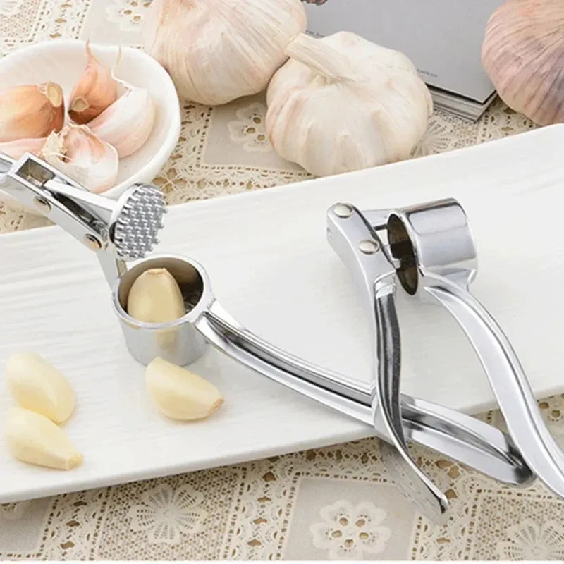 Home Garlic Press Crusher Kitchen Cooking Vegetables Ginger Squeezer Masher Handheld Ginger Mincer Tools Kitchen Accessories