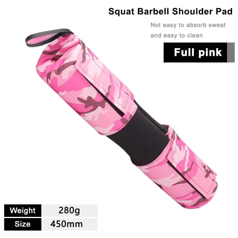 Barbell Pad for Hip Thrust Squat Non‑Slip Thick Foam Bar Pad Weight Lifting Shoulder Protector Cushion for Bar Home Gym