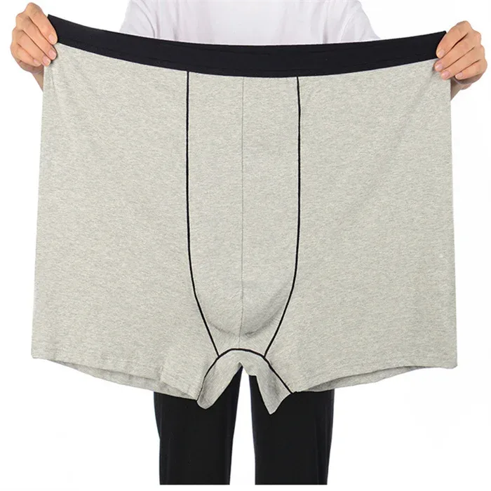 Man Underwear High Waist Cotton Loose 200KG Plus Size 10XL 12XL 13XL Boxers Male Elastic Oversized Red Blue Underpants Pantie