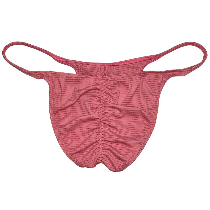 Ultrathin Briefs Low Waist Underwear Men's Smooth Bikini Briefs Men Soft Back Scrunch Bikini Panties Underpant Summer Briefs