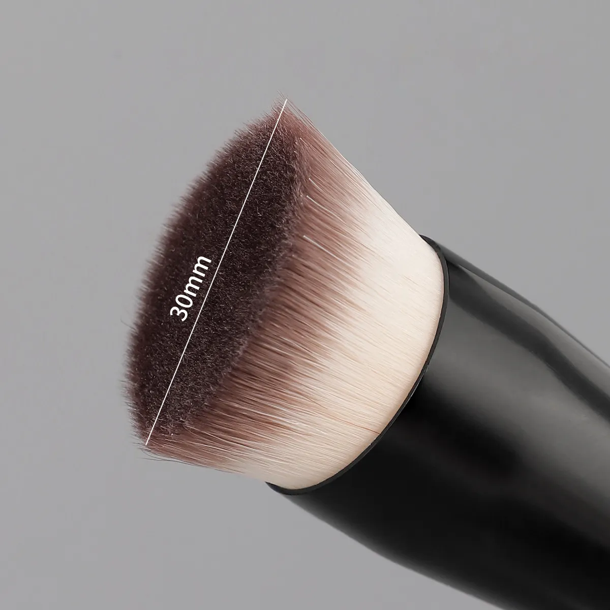 Flat Top Foundation Makeup Brushes Flat Angled Synthetic Hair Face Contour Foundation Liquid Cream Bronzer Buffing Makeup Tool