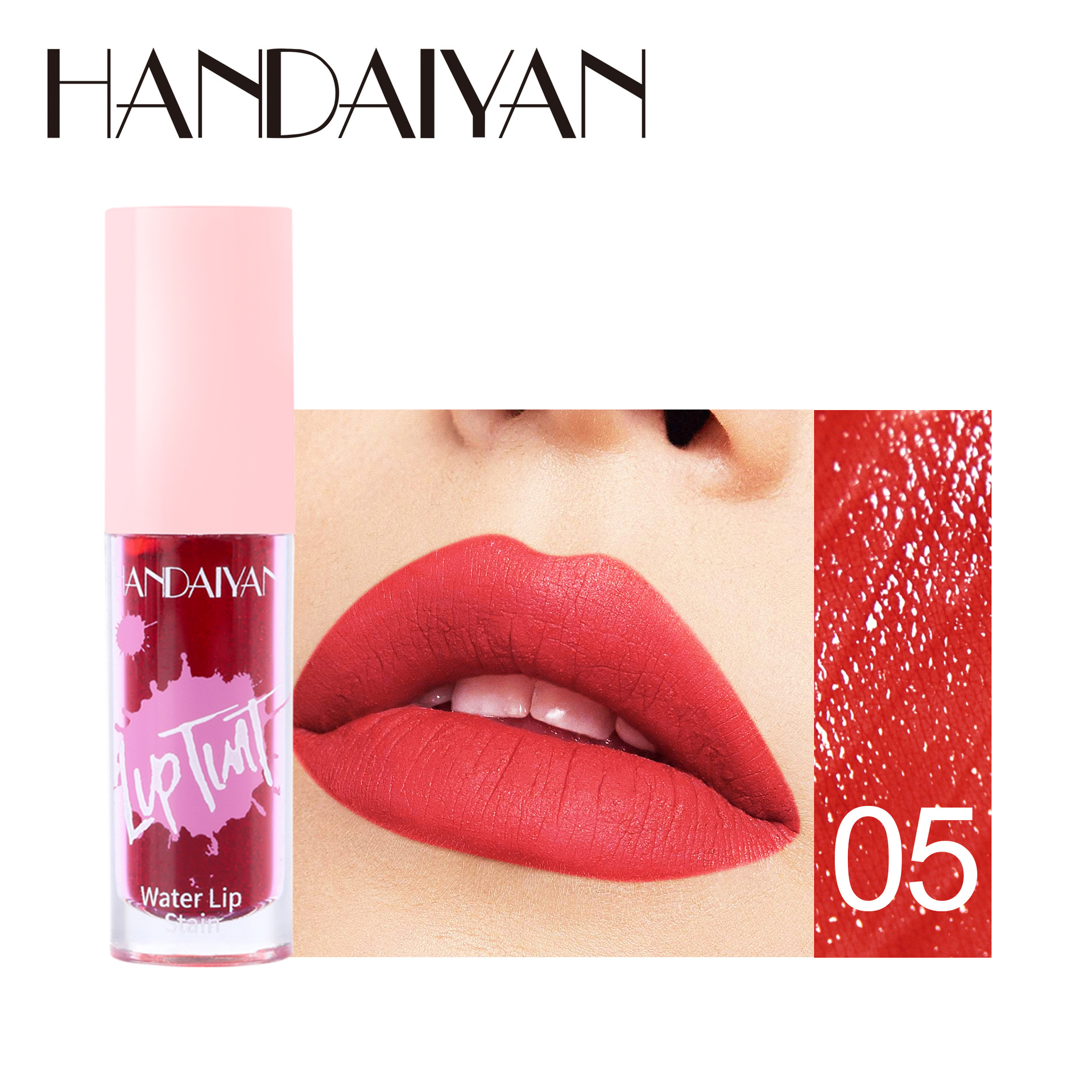 Πολλαπλές χρήσεις 6 χρωμάτων Lip Gloss Cheek Tint Μεγάλης διάρκειας Ενυδατική Βαφή χειλιών Blush Μακιγιάζ Lip Stain Glossy Lipgloss Cosmetics