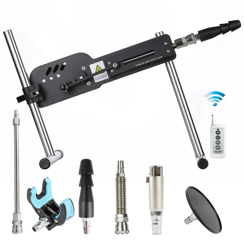 Αναβάθμιση Sex Machine με τηλεχειριστήριο Super Silent Ultra Adjustable Vac U Lock 30db 70W Love Machine with Free Big D — image 17