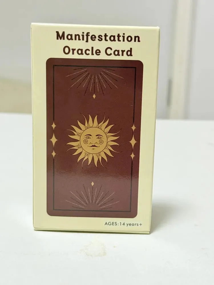 Manifestation oracle card 33 deck 10*6,3cm Αγγλική έκδοση Ταρώ Επιτραπέζια παιχνίδια Through The Deck