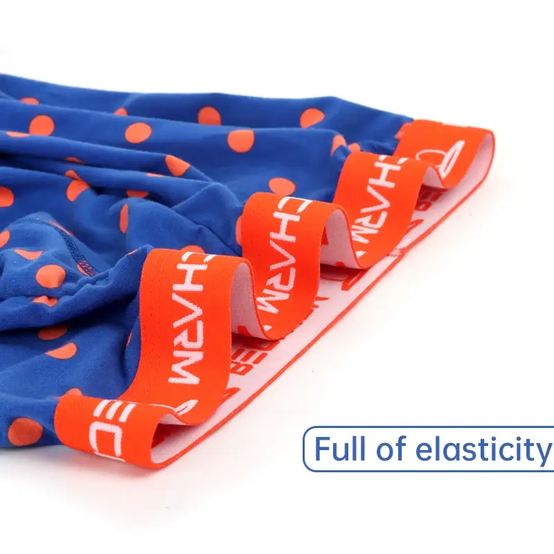 New Men's Panties Boxers Shorts Orange and Purple Large Size Set of Men Underpants Male Briefs Boxer Man Sexy Clothing Short