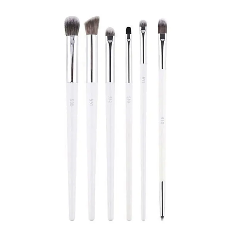 1pc White Powder Makeup Brushes 3D Liquid Foundation Base Make up Brush Eyeshadow blending Detail Face Eye Concealer Beauty tool