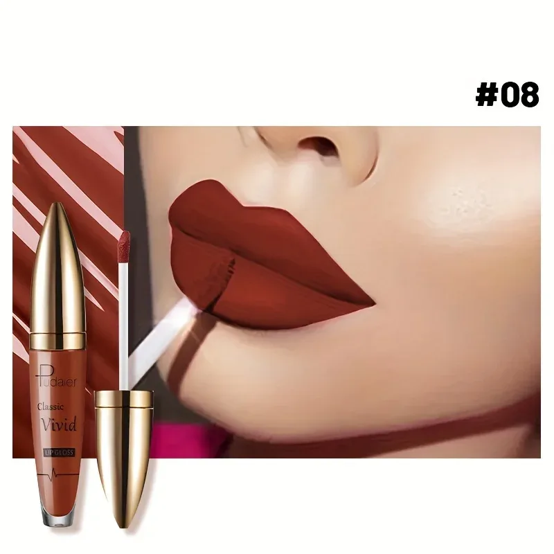 High Pigmented Matte Lip Glaze - Long-lasting Smudge Proof Liquid Lipstick Makeup Δώρα για την Ημέρα του Αγίου Βαλεντίνου Δώρο για την Ημέρα της Γυναίκας