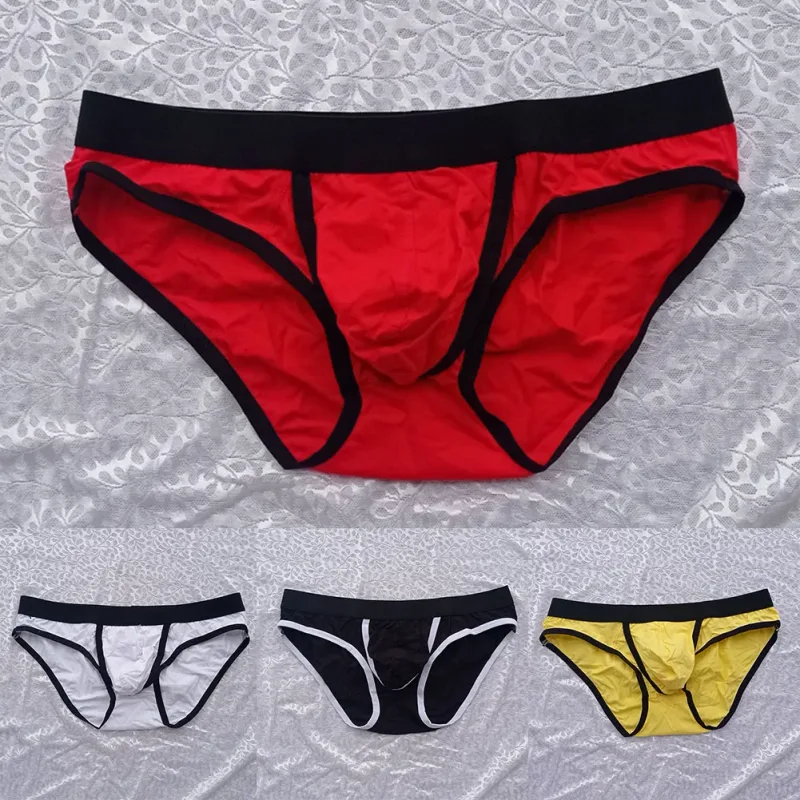 Brand New Men Briefs Panties Underwear Cotton Blend Elastic Low Waist Man M~2XL Pouch Stretchy Summer All Seasons