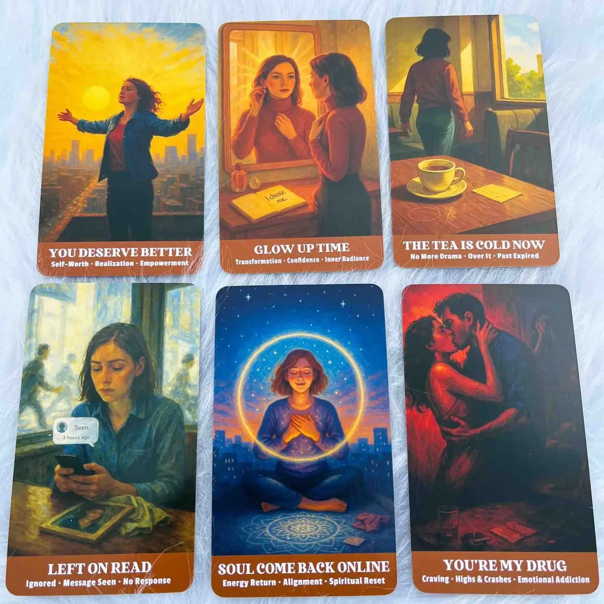 Messy Truth Card 54 Deck 13x8 Cm Tarot Divination Game para sa Edad 14+ Tuklasin ang Iyong Landas sa Pagtagumpayan ng mga Hamon sa Mga Card Game
