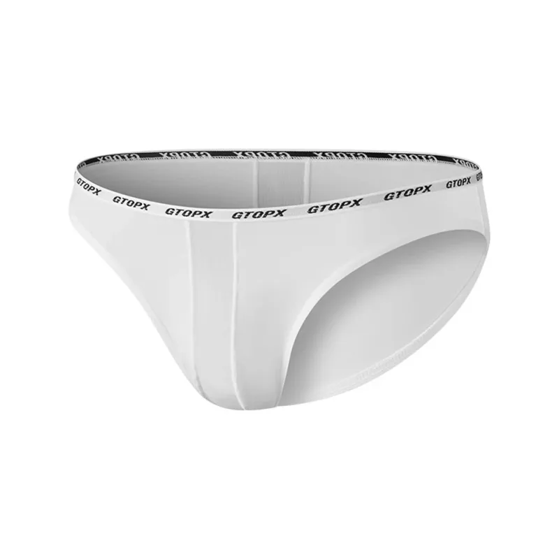 U Convex Pouch Low Waist Men\'s Briefs Transparent Mesh Underpants Thin Breathable Fabric Suitable for All Seasons