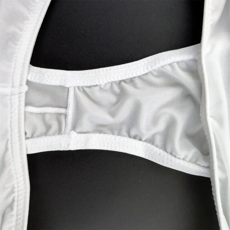 5Pcs New Youth Men's Ice Silk Brief U Pouch Underwear Low Waist Ultra Thin Transparent Underpants Sexy Plus Size Male Panties