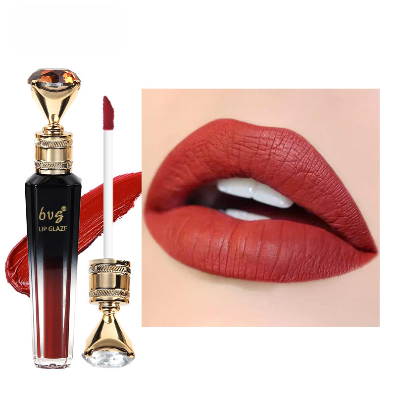 Lip Gloss Durable Moisturizing Αδιάβροχο που δεν ξεθωριάζει Αντικολλητικό Cup Color Ανθεκτικό Velvet Matte Lip Gloss Καλλυντικά για γυναίκες
