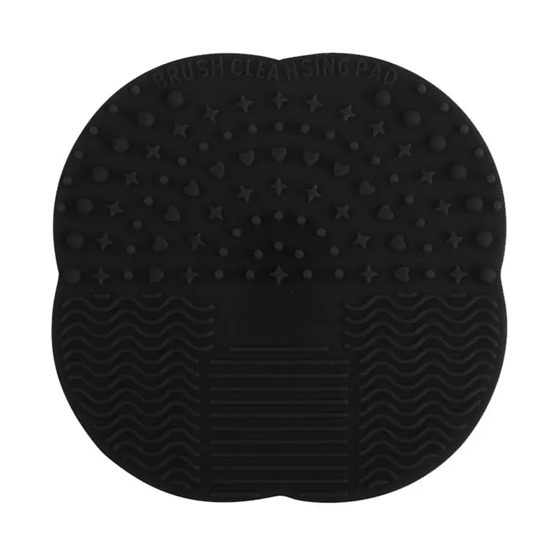 1Pcs Small Size Silicone Sucker Brush Cleaning Mat Make up Brush Cleaner Cosmetic Clean Tools For Makeup Brushes