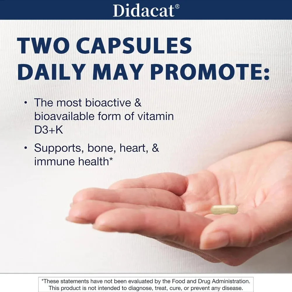 Vitamin D Supreme 5000 IU - Suportahan ang Immune System + Bone Health - Gluten Free Vitamin D3 Supplement na may Vitamin K