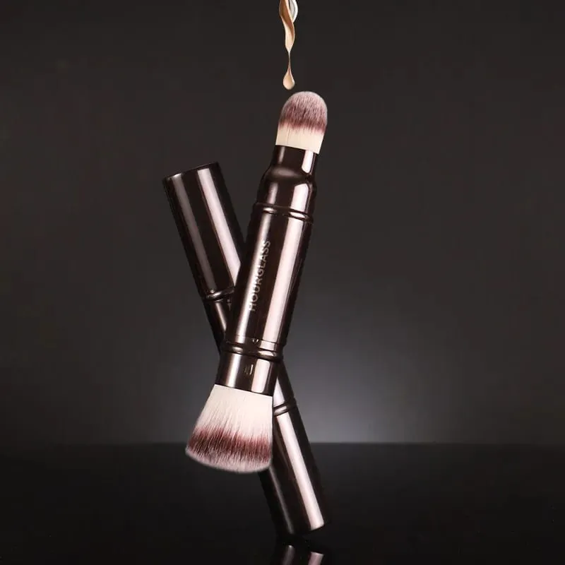 1pc HG Pro Foundation retra Makeup brushes Powder contour Blusher Make up brush metal handle Highlight Bronzer high end Walang kahon