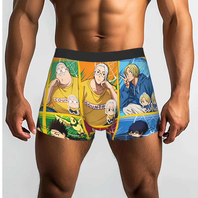 Taro Sakamoto S-Sakamotos D-Dayss Boxer Shorts For Homme 3D Print Shin Asakura Nagumo Underwear Panties Briefs Soft Underpants