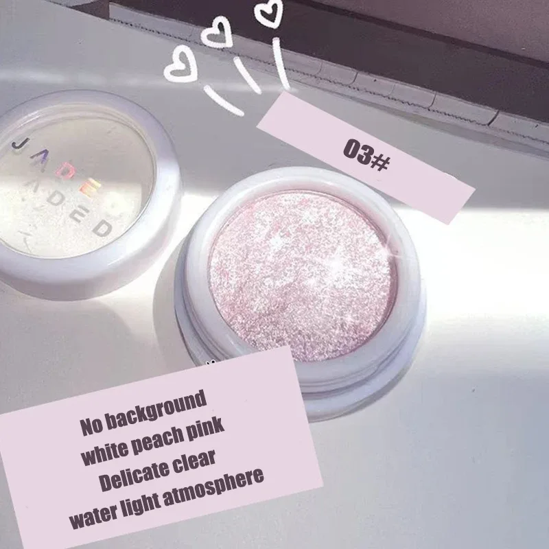 Μονόχρωμη σκιά ματιών Glitter Gold Shining Brighten Eyes Μακιγιάζ Μακιγιάζ μακράς διαρκείας Μακιγιάζ ματιών Brightening Pearlescent Shimmer Eye Shadow