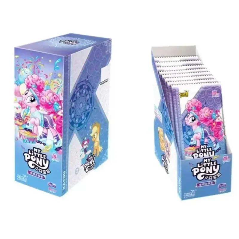 Asli My Little Pony - Kartu Persahabatan Selamanya - Paket Berbintang Edisi Kedua Kartu Balet Hadiah Gadis Periferal Anime