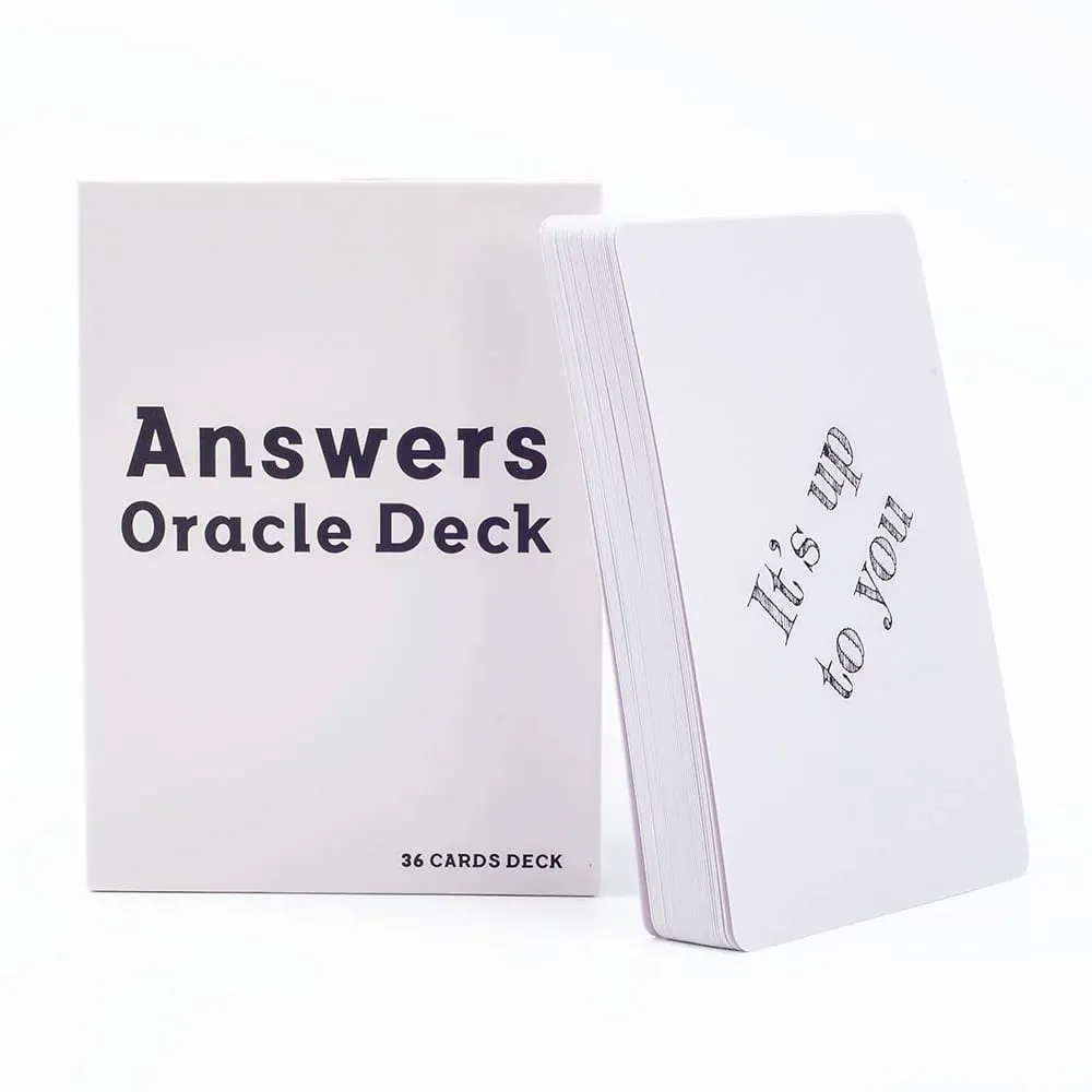 Απαντήσεις Oracle Deck 36 Cards Αγγλική Έκδοση Oracle Divination Fate Game Deck Tarot Επιτραπέζια Παιχνίδια Κάρτα 10,2*7,2cm