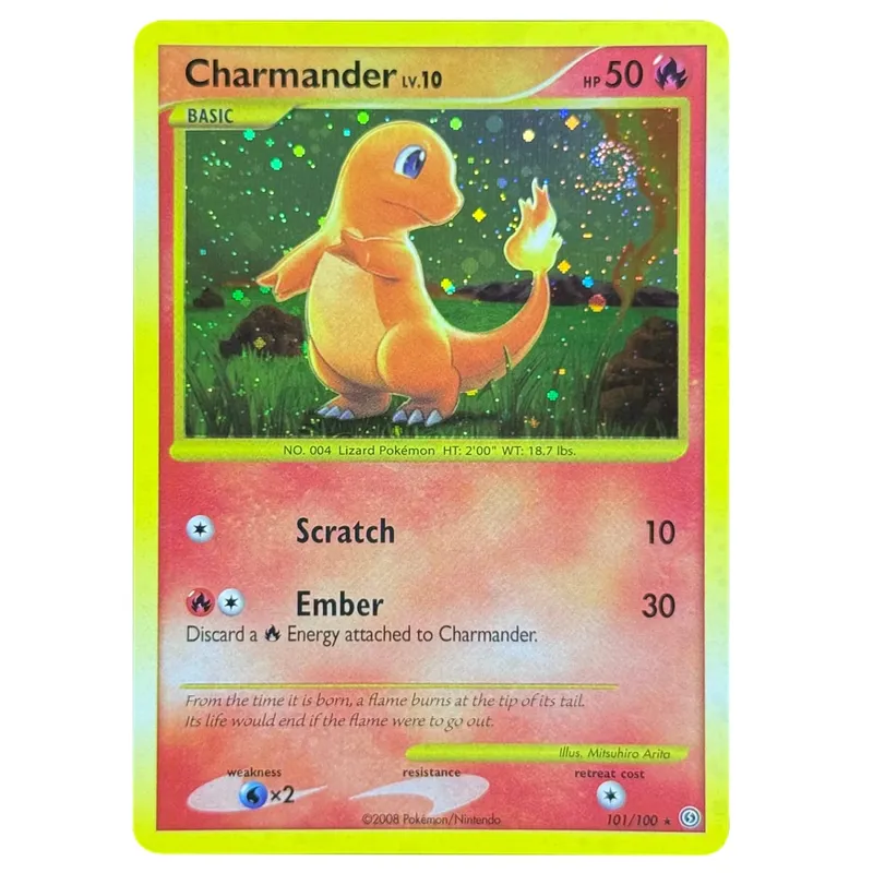 Κάρτες μεσολάβησης Dragonite Legends Awakened Charmander Stormfront Gengar LV.X Rayquaza C Leafeon Majestic Dawn Blastoise Holo