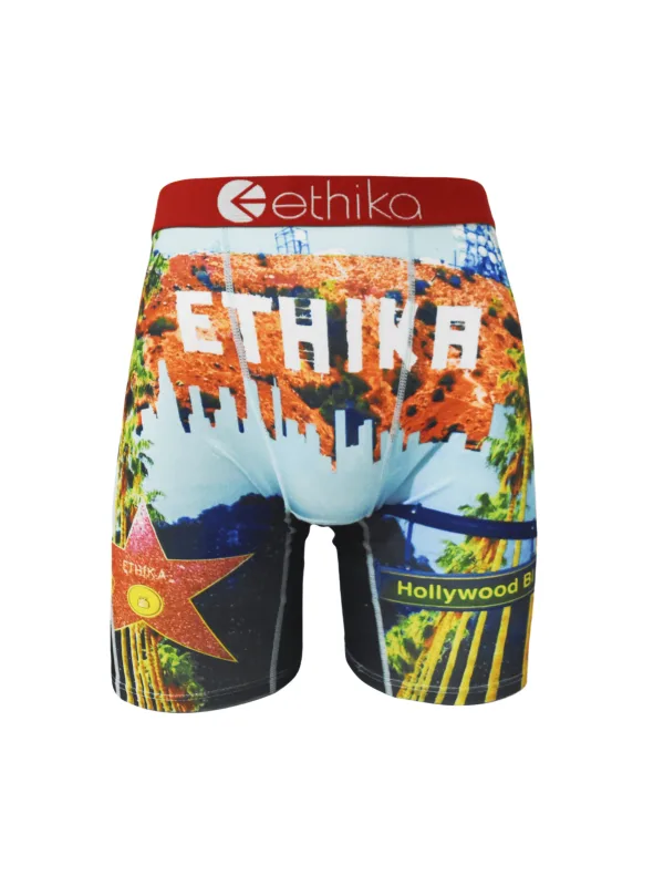 Doux Boxer Homme 1 Pièce Confortable Quotidien Sous-vêtements Respirable Coupe extensible Polyester S-XXXL Léger