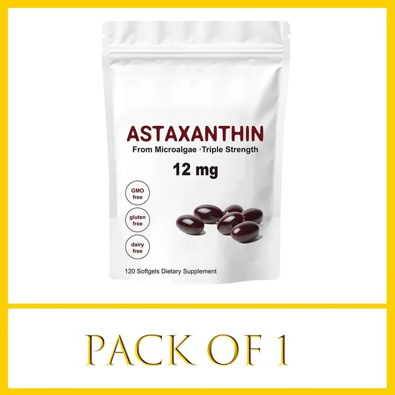 Sinusuportahan ng Premium Astaxanthin Capsules Antioxidant Supplements ang Joint ng Mata Internal Circulation Kalusugan ng Balat at Natural Tanning