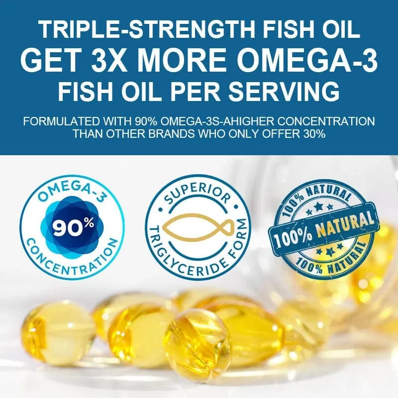 Natural Cod Liver Oil Softgels - Rich in Omega-3 EPA DHA Vitamin A D - Supports Heart Brain Immune Joint and Eye Health