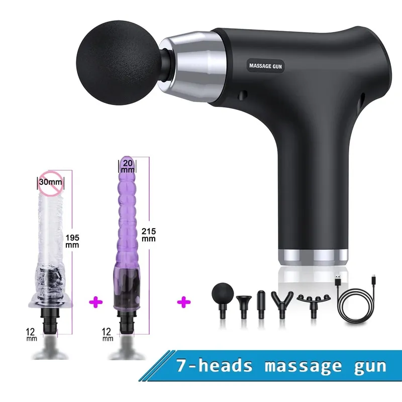 Handheld telescopic sports sex machine Adult Massage Gun for Women Body Deep Tissue Muscle Relaxation striking For Vibration