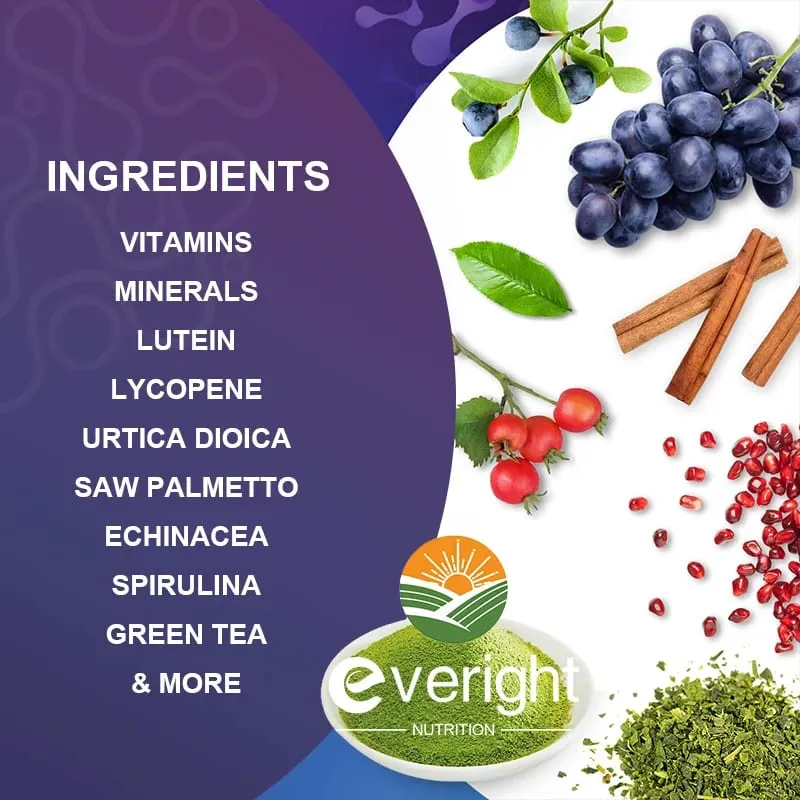 Men's Multivitamin – Pagpapalakas ng Immune na may Bitamina A B12 C D | Pang-araw-araw na Enerhiya at Non-GMO — image 3