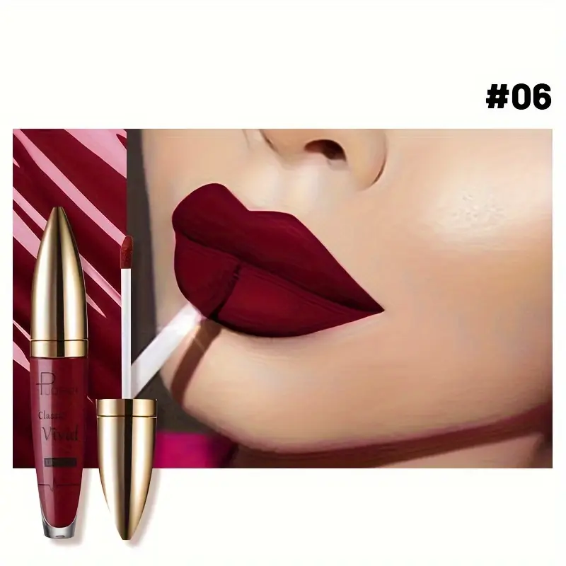 High Pigmented Matte Lip Glaze - Long-lasting Smudge Proof Liquid Lipstick Makeup Δώρα για την Ημέρα του Αγίου Βαλεντίνου Δώρο για την Ημέρα της Γυναίκας