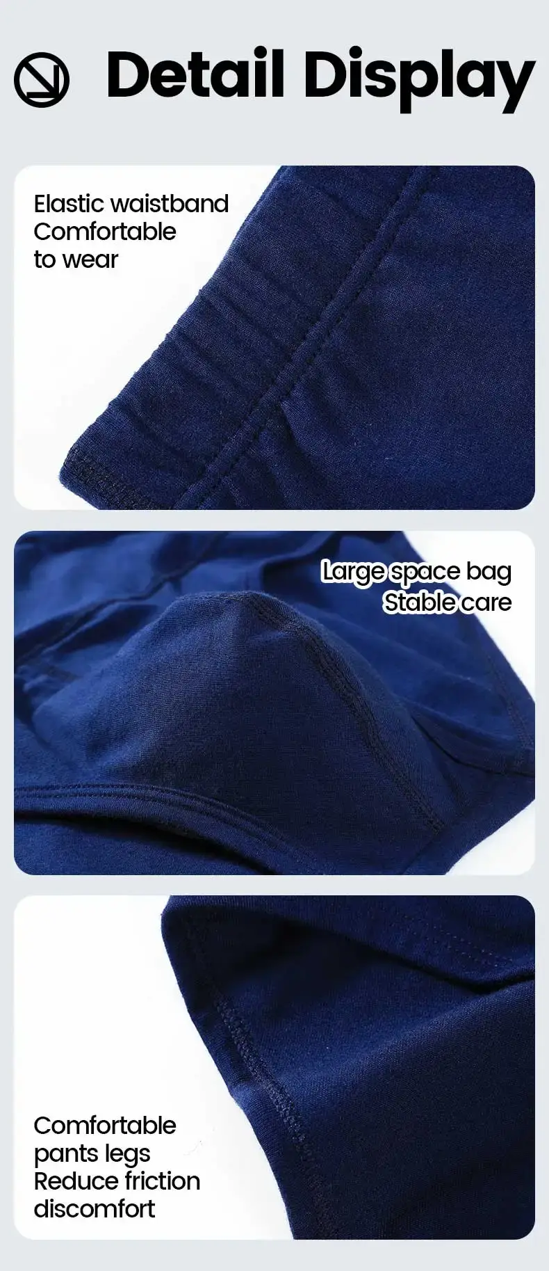 Men's cotton underpants, high-waisted, slimming, waist-protecting, enhanced warmth, short underpants for overweight sportswear