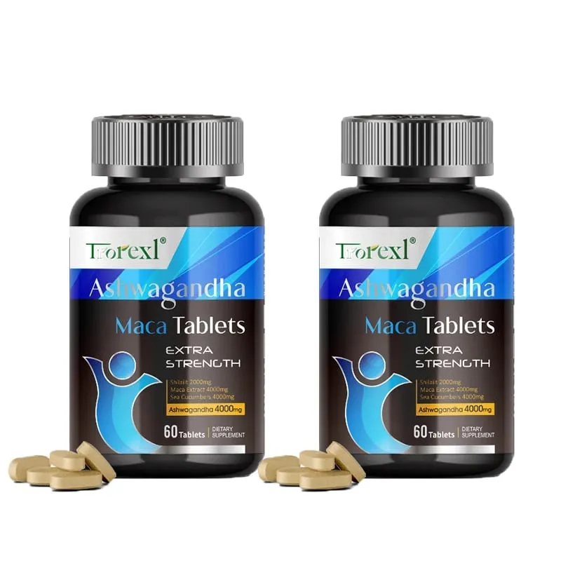 Ashwagandha Maca Tablets - Ανδρικό Συμπλήρωμα - Endurance για Άντρες
