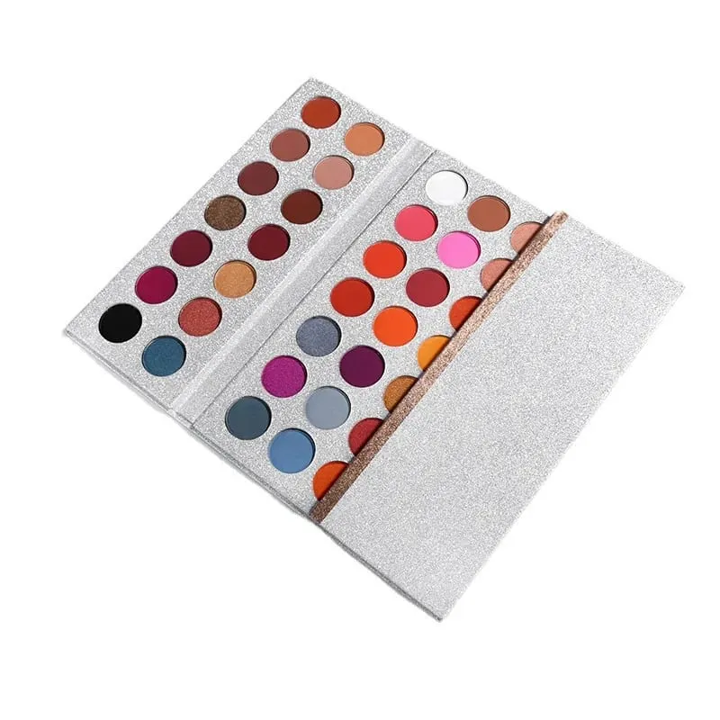 63 Χρώματα Glitter Eyeshadow Palette Matte Eye Shadow Waterproof Shimmer pigment Nude Make Up νέο σετ σκιών ματιών παλέτα καλλυντικών