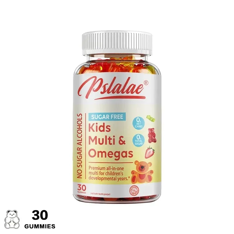 Kids Multivitamins Gummies - Ενισχύει το ανοσοποιητικό Προωθεί την υγιή ανάπτυξη του εγκεφάλου και του σώματος Παρέχει ενέργεια